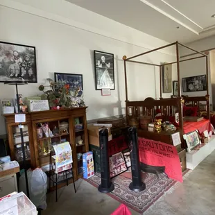 This bed is over 100 years old and brought in from China.