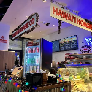 the interior of a restaurant