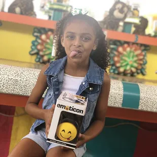 Guess who won emoji headphones? :)