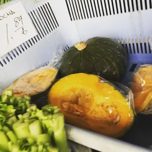 a variety of fruits and vegetables