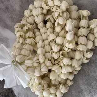 Pikake lei was very fragrant.  Graduate recipient received many compliments on the fragrance as she walked.