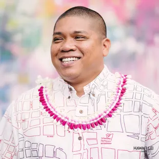 Ginger w/ Purple https://hawaiileistand.com/honolulu-hawaii-lei-stand-by-beretania-florist/color-wrapped-micro-ginger-lei-purple.html