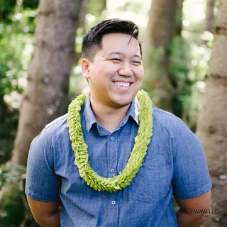 Pikky Orchid Lei Green