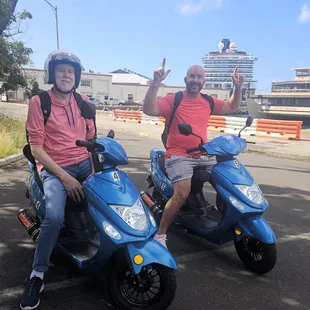 Moped rentals in Honolulu.