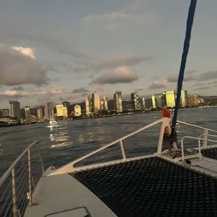 View of Waikiki from the cruise
