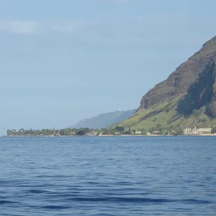 West Oahu coastline.