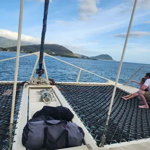 Beautiful  views from the boat!