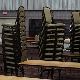 Staff putting away &amp; cleaning up after the party *1/14/23