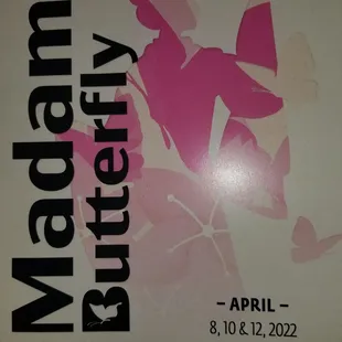 Madame Butterfly by Giacomo Puccini.