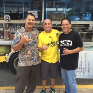 Aloha Plate and Tony Honda came to support the event!