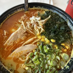 Curry Ramen with chicken