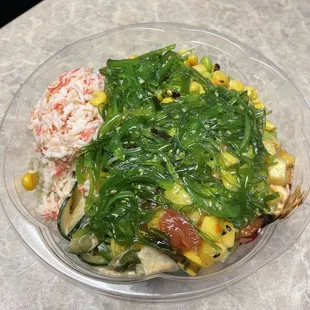 Regular sized Regular Poke Bowl