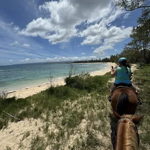 Ride down the beach.