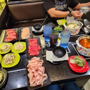 a man preparing a meal