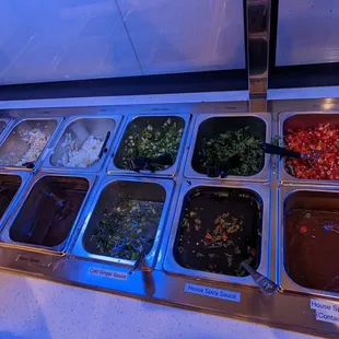 Sauce toppings