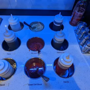Sauce bar