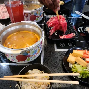 sushi and sashimi, food