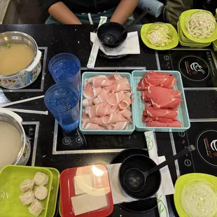 sushi and sashimi, food