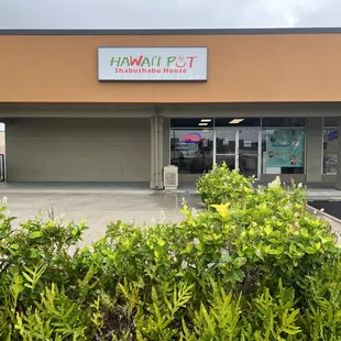 he front entrance