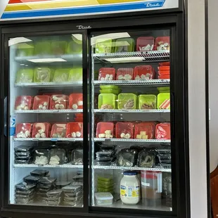Chiller with variety of items