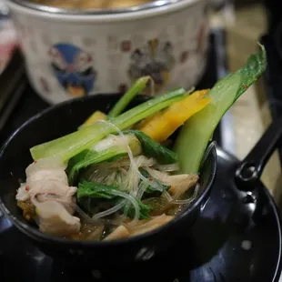 a bowl of soup