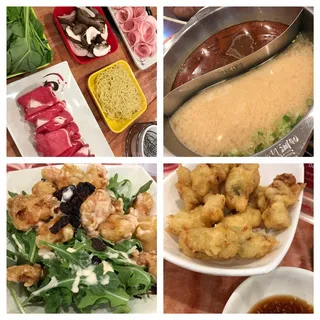 Rock Shrimp Arugula Salad