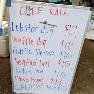 Menu (Jan. 2022)