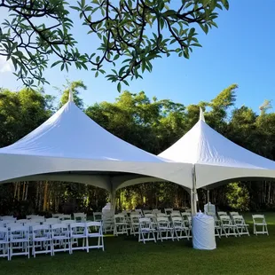 Warner Peak Tent ~ 20x40 ~ Governors Mansion