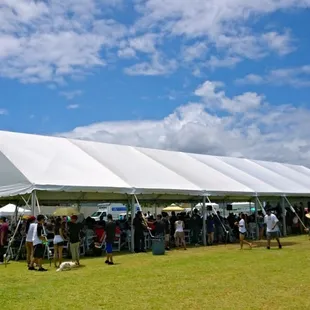 40x100 Freespan Tent ~ White