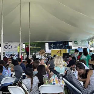 Seating area for diners