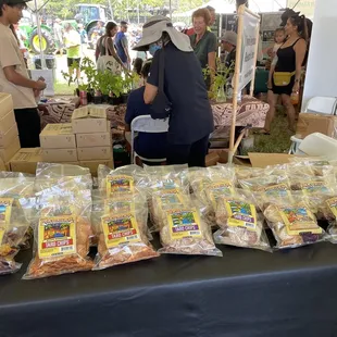 Locally made taro chips