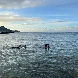 No better way to start the morning than surfing with Hawaii Surf Guru
