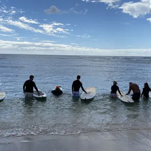 Surfing with Kimo