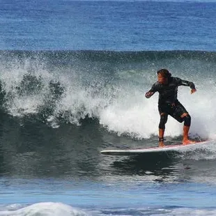 Long boarding PuaMana Lahiana, Maui