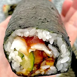 7-ingredients in this Kaisen ehomaki