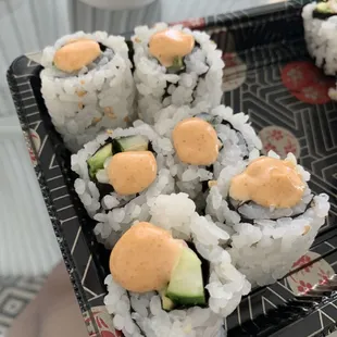 Spicy Shrimp California Roll
