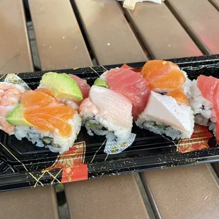 Rainbow roll