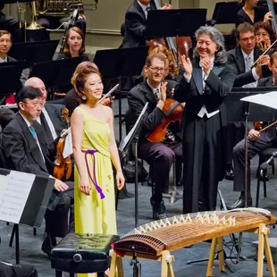 Hawaii Symphony Orchestra performing in Blaisdell Concert Hall