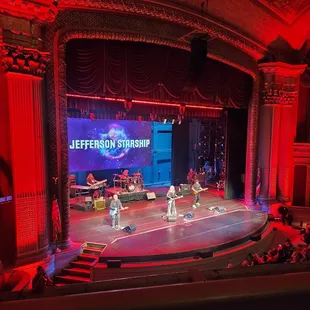 Early in their performance