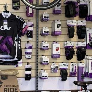 LIVe women bike jerseys and accessories.