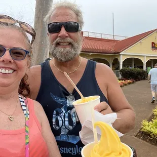 Pineapple dole whip!