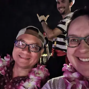 Our gondolier, Elliot, was charming and so knowledgeable about Waikiki