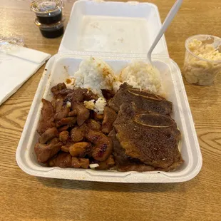 Combo plate took forever