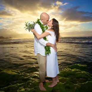 North Shore Oahu sunset bliss