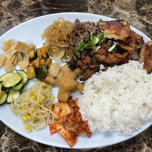 Mixed lunch platter