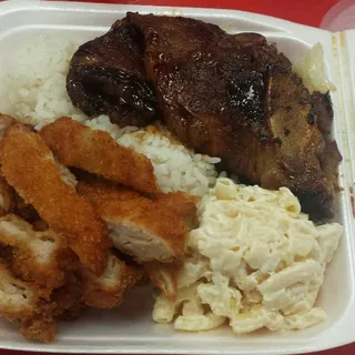 Katsu and Short Ribs Combo
