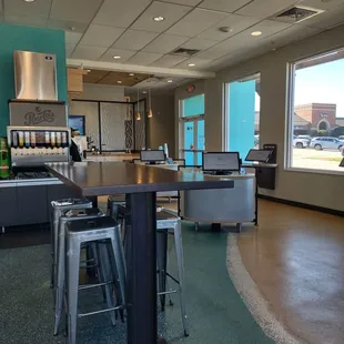 Front entrance and self order stations