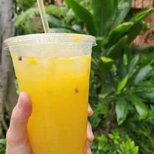 Lilikoi cane juice