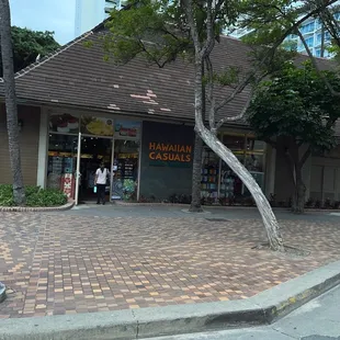 a man walking down the street