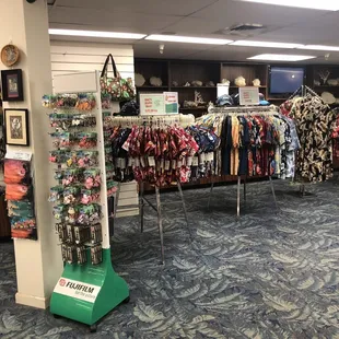 Hawaiian goods selection